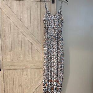 Floral Maxi Dress - Multicolor